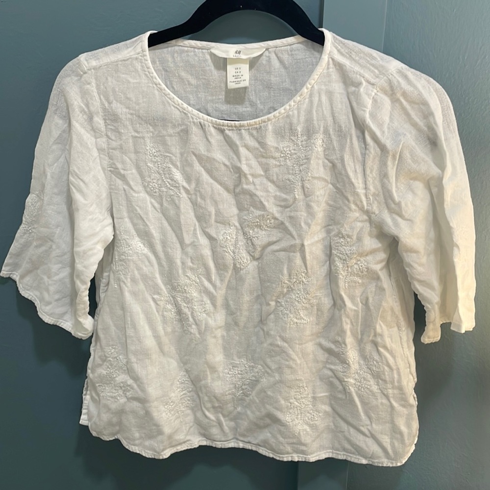H&M top size 2